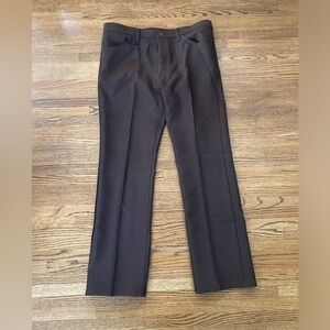 Wrangler Wrancher dress jeans 35x30 NWOT Brown